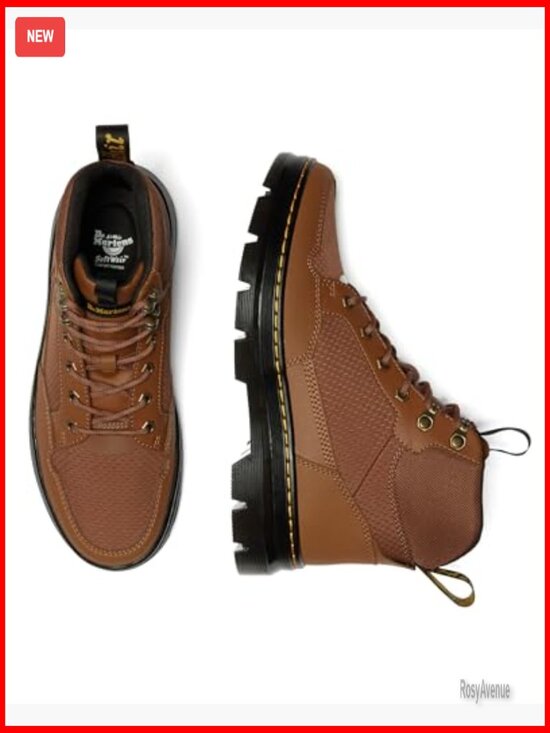 Unisex Combat Boots Lightweight Ankle Boots Padded Collar Lace Up main image 5